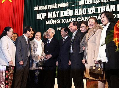 Họp mặt xuân Canh Dần của Hội LLVK Hải Phòng (Ảnh TL)
